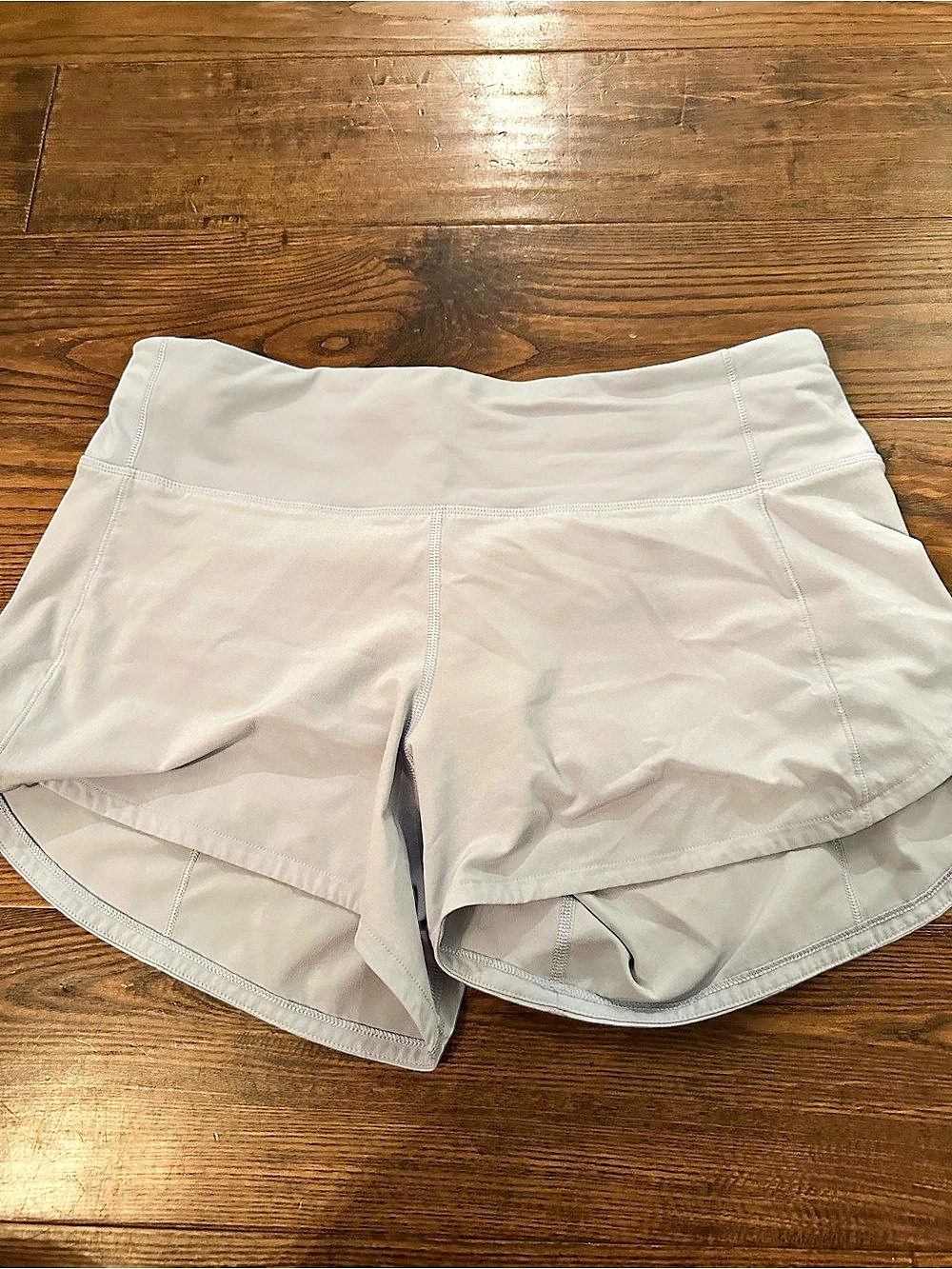 lululemon Speed Up Short Long 4" Gray Size 6